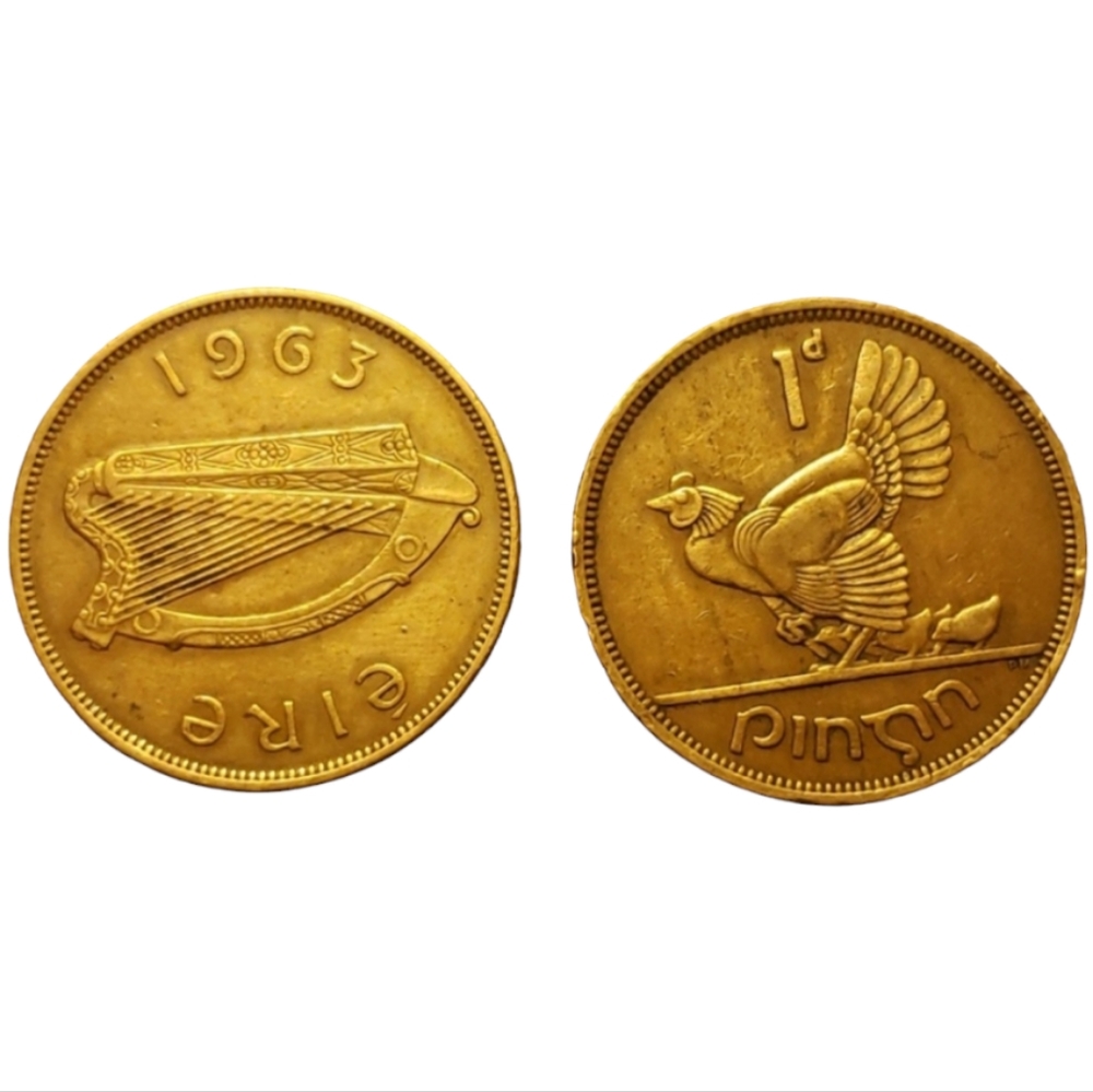 1 1963 Erie Hen/Chick/Goodluck Penny/Harp Ireland